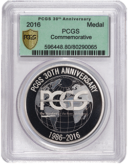 PCGS medal